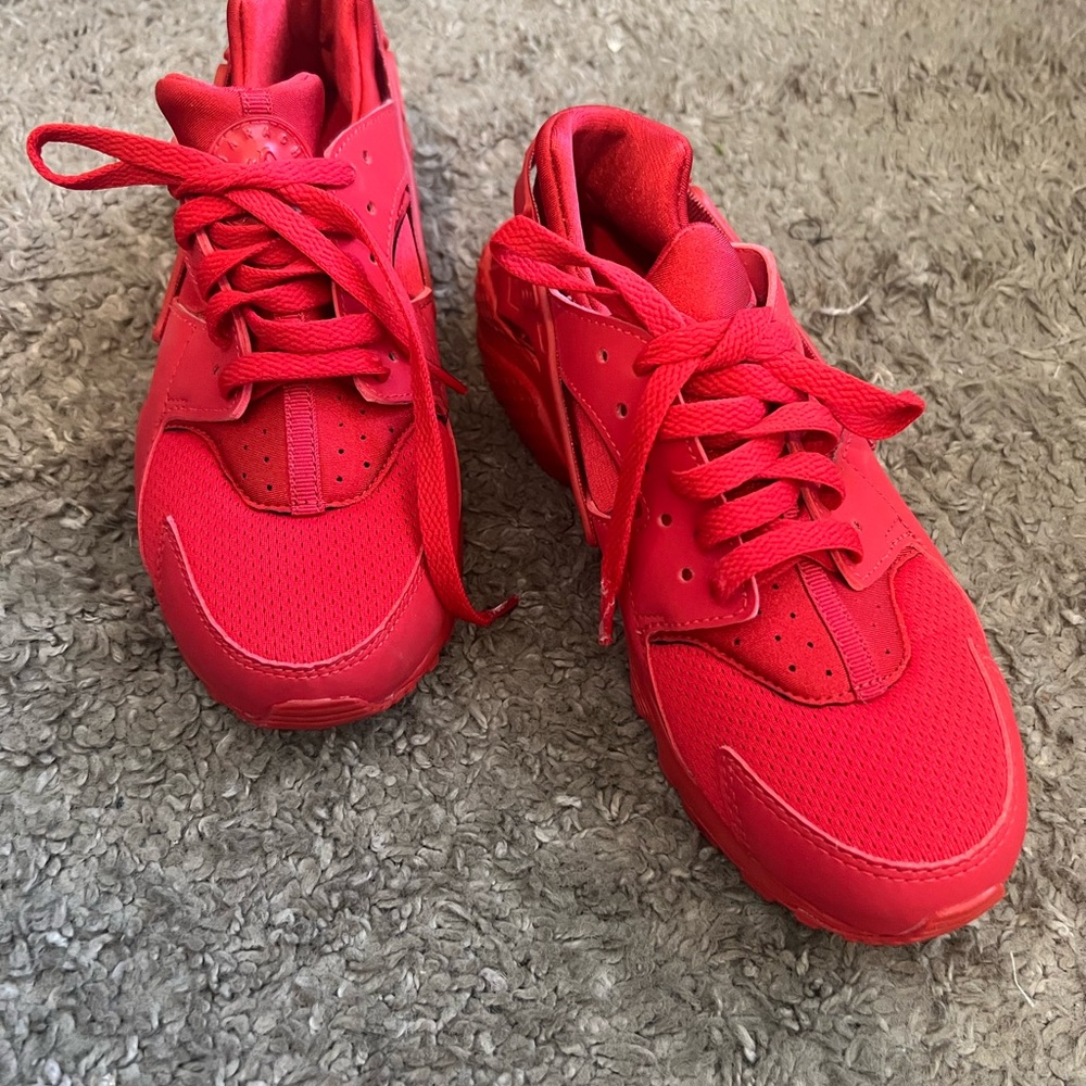 Nike Red Athletic Sneakers